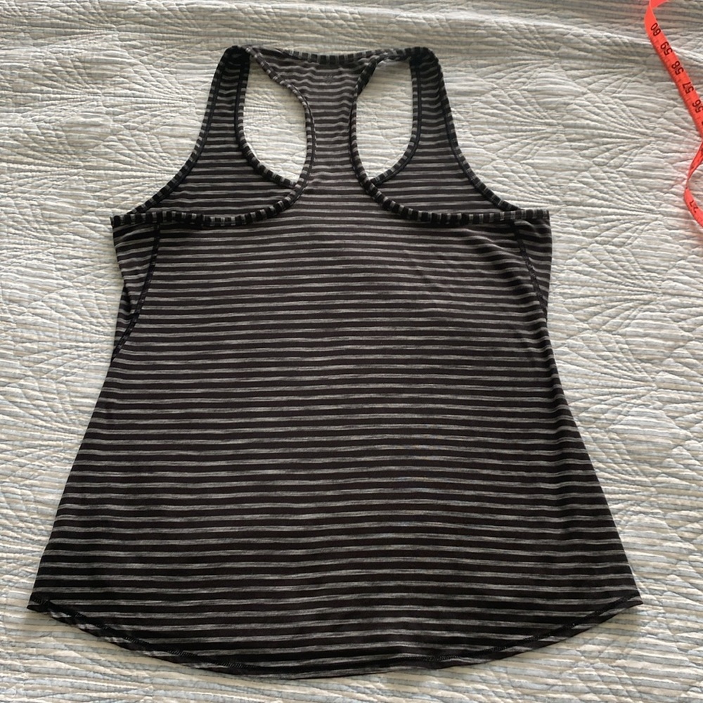 Athleta Racerback Striped Tank - Picture 5 of 11